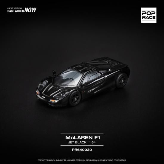 POP RACE 1/64 McLaren F1 Jet Black マクラーレン F1 ジェット POP RACE 1/64 McLaren F1 Jet Black マクラーレン F1 ジェット