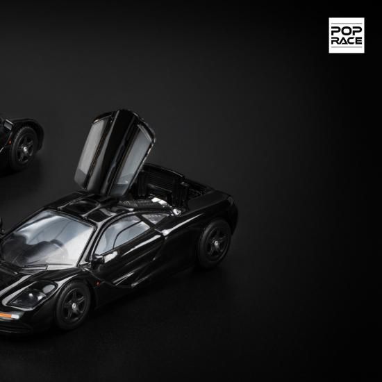POP RACE 1/64 McLaren F1 Jet Black マクラーレン F1 ジェット