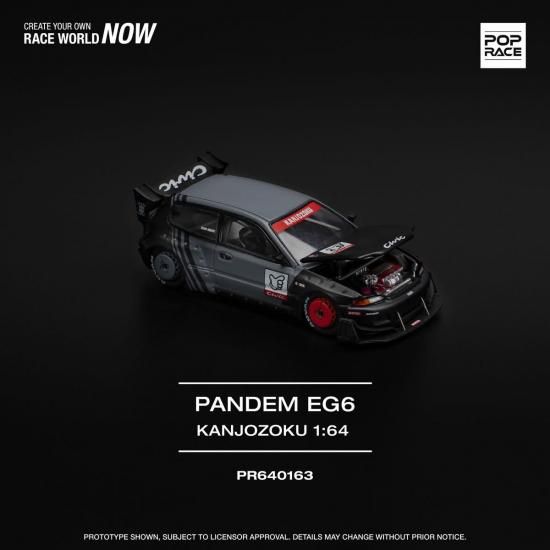 POP RACE 1/64 PANDEM CIVIC KANJOZOK パンデム シビック 環状族