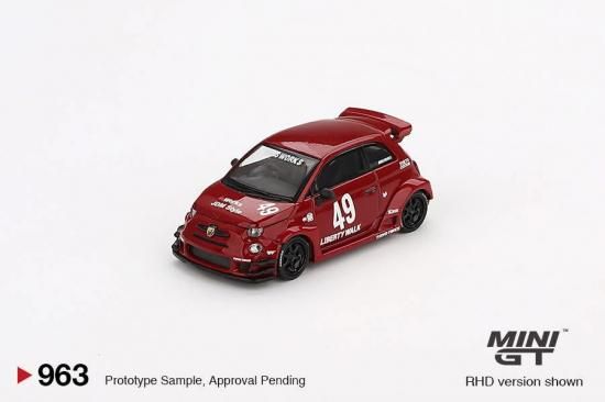 MINI GT 1/64 ABARTH アバルト 595 LB-WORKS x Abas Works