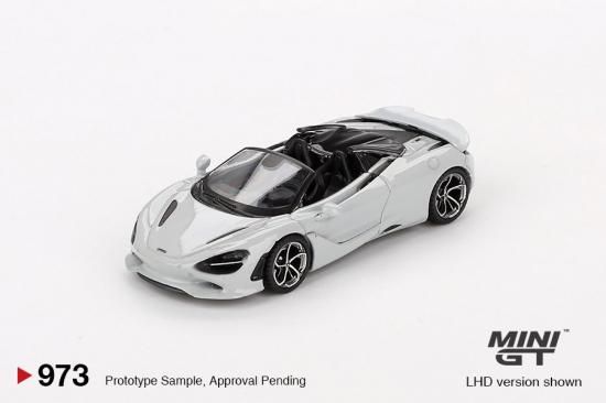 MINI GT 1/64 McLaren 750S Spider Cirrus Grey 973-ミニカー