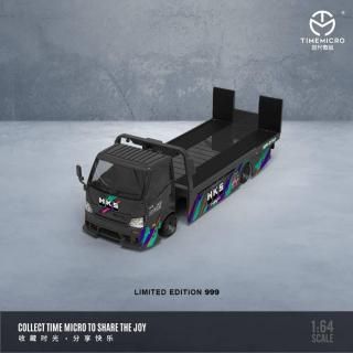 TimeMicro 1 64 日野 間に合え H300 flatbed ガルフ 積載車