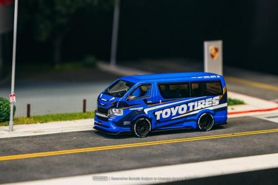 Tarmac Works 1/64 Toyota Hiace Widebody Toyo Tire トヨタ