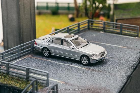 Tarmac Works 1/64 Mercedes-Benz S-Class Brilliant Silver
