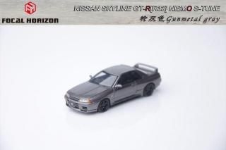 <img class='new_mark_img1' src='https://img.shop-pro.jp/img/new/icons1.gif' style='border:none;display:inline;margin:0px;padding:0px;width:auto;' />7ʹͽ Focal Horizon FH 1/64  饤 Skyline GT-R R32 Nismo-S Tune Version Gun Metalgrey ܥͥåȳ