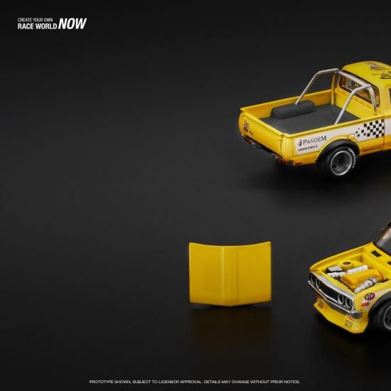 POP RACE 1/64 PANDEM DATSUN 620 - MOONEYES -ミニカー専門店