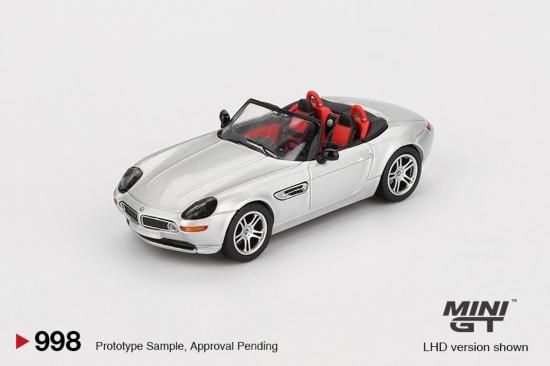 MINI GT 1/64 BMW Z8 シルバー(左ハンドル)998L-ミニカー専門店
