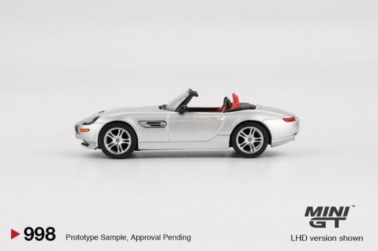 MINI GT 1/64 BMW Z8 シルバー(左ハンドル)998BL-ミニカー専門店