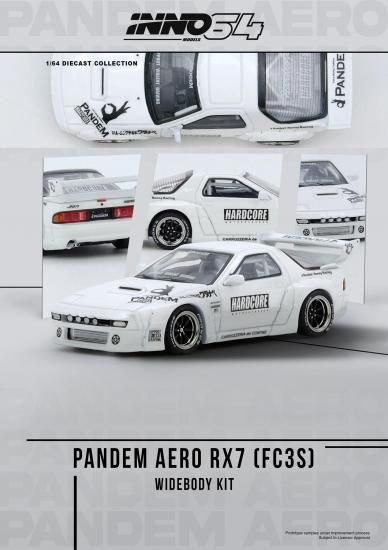イノモデル 1/64 マツダ RX7 パンデム FD3S FC3S 2台セット イノモデル 1/64 マツダ RX7 パンデム FD3S FC3S 2台セット