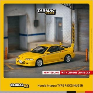 <img class='new_mark_img1' src='https://img.shop-pro.jp/img/new/icons1.gif' style='border:none;display:inline;margin:0px;padding:0px;width:auto;' />9ʹͽ Tarmac Works 1/64 ۥ ƥ R DC2 ̵ 饤ȥ TYPE RMUGEN Sunlight Yellow