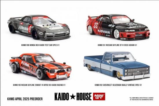 100％本物 KAIDO☆HOUSE SILVERADO CHEVROLET シルバラード シボレー 1/64 ミニカー