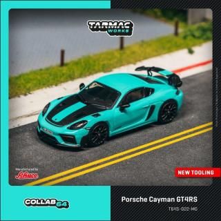 <img class='new_mark_img1' src='https://img.shop-pro.jp/img/new/icons1.gif' style='border:none;display:inline;margin:0px;padding:0px;width:auto;' />9ʹͽ Tarmac Works 1/64 Porsche Cayman GT4RS Mint Green