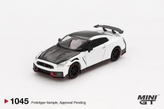 <img class='new_mark_img1' src='https://img.shop-pro.jp/img/new/icons1.gif' style='border:none;display:inline;margin:0px;padding:0px;width:auto;' />8ʹͽ MINI GT 1/64  GT-R ˥ Nissan GT-R Nismo 2024 Brilliant White Pearl (ϥɥ) 1045L