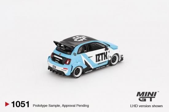 MINI GT 1/64 アバルト Abarth 595 LB-WORKS x Abas Works IZTK