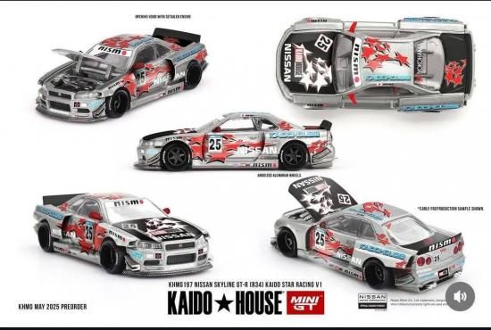 Kaido House MiniGT 1:64 Datsun 510 Street Nismo V2 白 Kaido