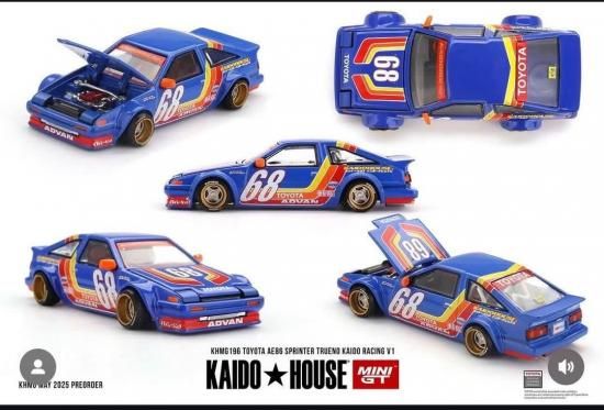 KAIDO☆HOUSE 1/64 トヨタ スプリンター トレノ TOYOTA AE86 SPRINTER