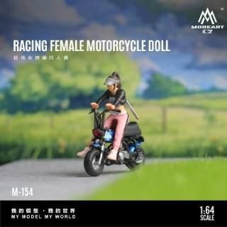 <img class='new_mark_img1' src='https://img.shop-pro.jp/img/new/icons1.gif' style='border:none;display:inline;margin:0px;padding:0px;width:auto;' />9ʹͽ MoreArt 1/64 RACING FEMALE MOTORCYCLE DOLL 졼  ⡼ Х ե奢
