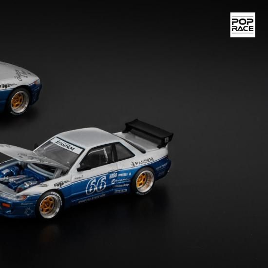 インドネシア限定PANDEM S13 1/64 POP RACE 予約 PR640258 POP RACE 1/64 日産 シルビア PANDEM SILVIA S13