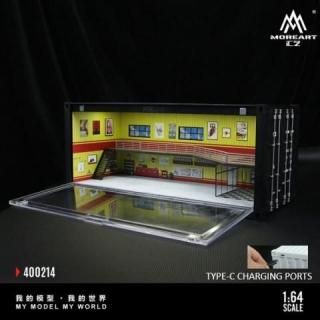 <img class='new_mark_img1' src='https://img.shop-pro.jp/img/new/icons1.gif' style='border:none;display:inline;margin:0px;padding:0px;width:auto;' />9ʹͽ MoreArt 1/64 ƥʽ  CONTAINER REPAIR SHOP SCENE CONTAINER G