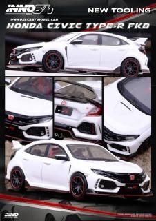 <img class='new_mark_img1' src='https://img.shop-pro.jp/img/new/icons1.gif' style='border:none;display:inline;margin:0px;padding:0px;width:auto;' />7ʹͽ INNO 1/64 Honda ӥå Type-R (FK8) ۥ磻