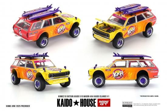 街道ハウス ダットサン510 4X4 セット