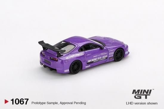 トヨタ スープラ A80 TOP SECRET GT-300 1/64 Toyota スープラ (A80) GT-300 Top Secret Gold(右ハンドル