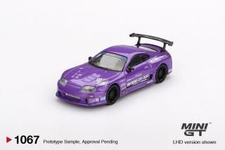 <img class='new_mark_img1' src='https://img.shop-pro.jp/img/new/icons1.gif' style='border:none;display:inline;margin:0px;padding:0px;width:auto;' />9ʹͽ MINI GT 1/64 ȥ西 ץ ȥåץå (A80) Top Secret GT-300 Top Secret Purpleʺϥɥ1067BL ֥ꥹ