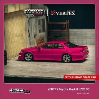 <img class='new_mark_img1' src='https://img.shop-pro.jp/img/new/icons1.gif' style='border:none;display:inline;margin:0px;padding:0px;width:auto;' />11ʹͽ Tarmac Works 1/64 ٥ƥå ȥ西 ޡ VERTEX Toyota Mark II JZX100 Red Metallic
