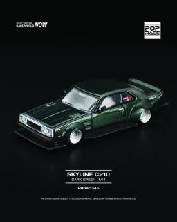 <img class='new_mark_img1' src='https://img.shop-pro.jp/img/new/icons1.gif' style='border:none;display:inline;margin:0px;padding:0px;width:auto;' />2-5ʹͽ POP RACE 1/64 SKYLINE C210 DARK GREEN  ꡼