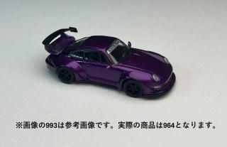 <img class='new_mark_img1' src='https://img.shop-pro.jp/img/new/icons1.gif' style='border:none;display:inline;margin:0px;padding:0px;width:auto;' />10ʹͽ Flame 1/64 ݥ륷 Porsche RWB B/ 964 Purple Carbon Fiber
