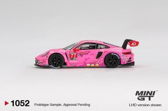 MINI GT 1/64 Porsche 911 GT3 R #77 AO Racing 2024 IMSA ROAD
