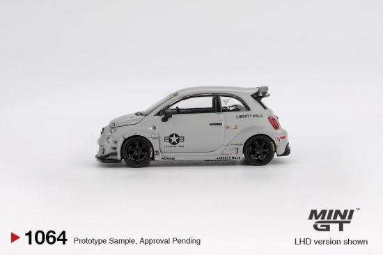 MINI GT 1/64 Abarth 595 LB-WORKS x Abas Works Fighters-ミニカー