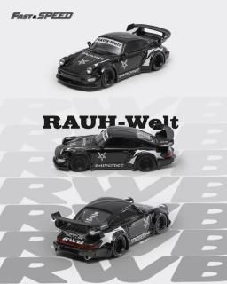 <img class='new_mark_img1' src='https://img.shop-pro.jp/img/new/icons1.gif' style='border:none;display:inline;margin:0px;padding:0px;width:auto;' />11ʹͽ Fast Speed FS 1/64 Rauh-Welt RWB 964 Wide-Body ¤ Black Baphomet