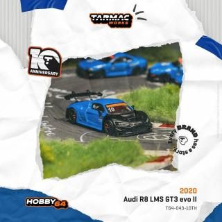 <img class='new_mark_img1' src='https://img.shop-pro.jp/img/new/icons1.gif' style='border:none;display:inline;margin:0px;padding:0px;width:auto;' />11ʹͽ Tarmac Works 1/64 Audi R8 LMS GT3 evo II Tarmac Works 10th Anniversary - ޥå10ǯǰ
