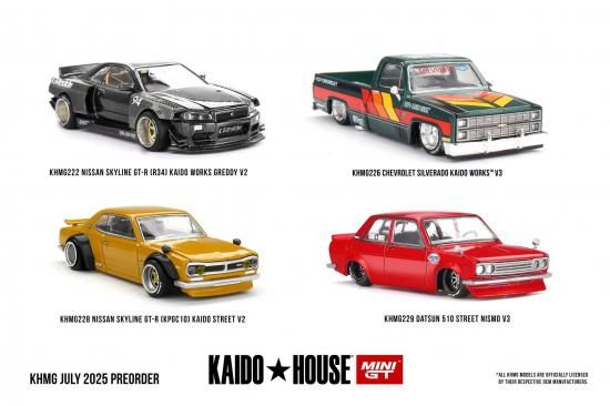 KAIDO☆HOUSE 1/64 ダットサン Datsun 510 Street Nismo V3(右ハンドル