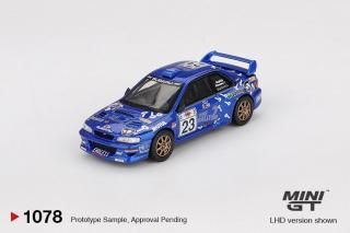 <img class='new_mark_img1' src='https://img.shop-pro.jp/img/new/icons1.gif' style='border:none;display:inline;margin:0px;padding:0px;width:auto;' />10ʹͽ MINI GT 1/64 Х ץå Subaru Impreza WRC99 #23 2000 Acropolis Rallyʺϥɥ1078BL ֥ꥹ