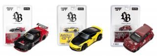 LB★WORKS ミニカー コレクション 1/64 MINI GT CLDC BOOK LB Works Z Gem Red English ver - LB