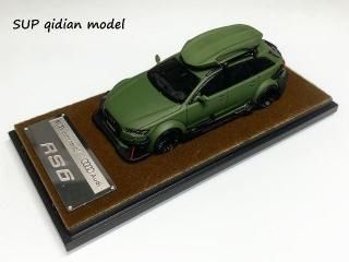 <img class='new_mark_img1' src='https://img.shop-pro.jp/img/new/icons1.gif' style='border:none;display:inline;margin:0px;padding:0px;width:auto;' />11ʹͽ SUP qidian Model 1/64 ǥ RS6 Avant (C7) ơ若 DTM Jon Olsson Wide-Body¤ Matte Green