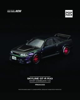 <img class='new_mark_img1' src='https://img.shop-pro.jp/img/new/icons1.gif' style='border:none;display:inline;margin:0px;padding:0px;width:auto;' />2-5ʹͽ POP RACE 1/64 SKYLINE GT-R R33 GHOST CHAMELEON 饤  ȥ쥪