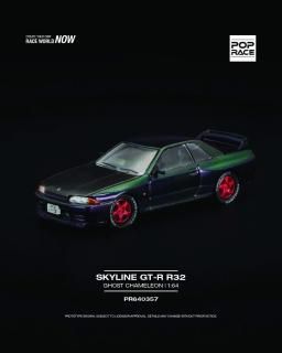 <img class='new_mark_img1' src='https://img.shop-pro.jp/img/new/icons1.gif' style='border:none;display:inline;margin:0px;padding:0px;width:auto;' />2-5ʹͽ POP RACE 1/64 SKYLINE GT-R R32 GHOST CHAMELEON 饤 ȥ쥪	