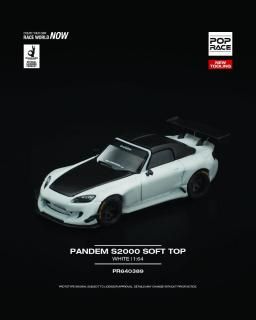 <img class='new_mark_img1' src='https://img.shop-pro.jp/img/new/icons1.gif' style='border:none;display:inline;margin:0px;padding:0px;width:auto;' />2-5ʹͽ POP RACE 1/64 PANDEM S2000 WHITE CARBON HOOD ѥǥ S2000 ۥ磻 ܥա ⷿ