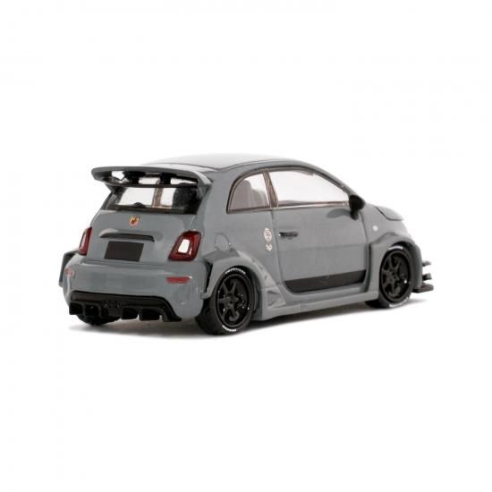 MINI GT 1/64 アバルト LB-WORKS x Abas Works Abarth 595 Grey
