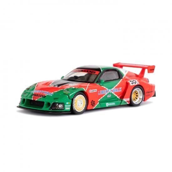 【京商】1/64スケール マツダ RX-7／RX-500／787B【5台セット】 1/64 マツダ RX-7 LB-Super Silhouette 787B(右ハンドル)[MINI