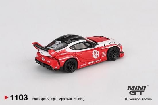MINI GT トヨタ GR スープラ MINI GT 1/64 HKS GR スープラ Nocturnal TOYOTA Diecast Car