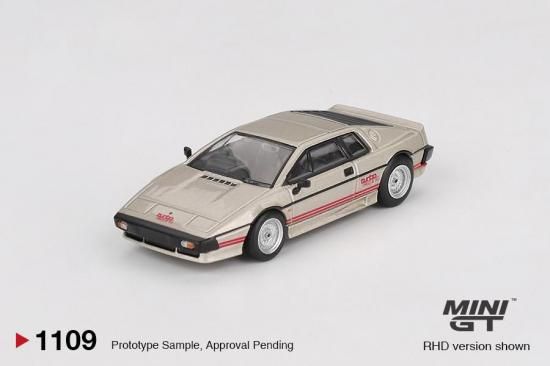 MINI GT 1/64 Lotus Esprit Turbo Metallic Silver ロータス