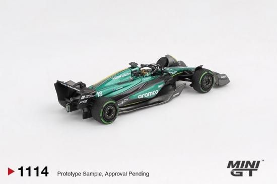 MINI GT 1/64 Aston Martin AMR24 #18 Lance Stroll 2024 F1 2024