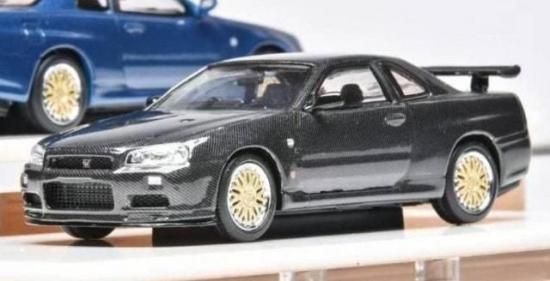 Stance 1/64 日産 skyline r34　精密ミニカー Stance Hunters 1:64 Nissan Skyline GTR R34 Diecast Model Car