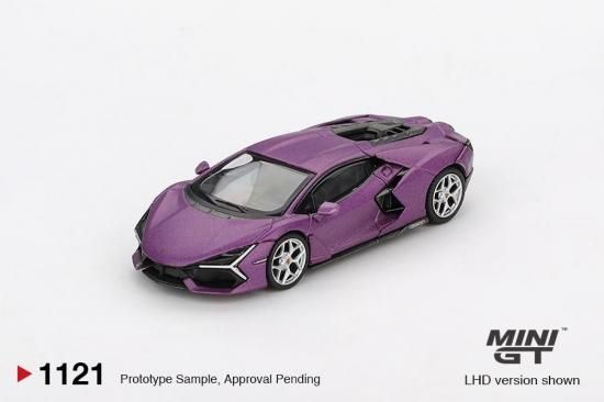 MINI GT 1/64 Lamborghini Revuelto Viola 30th Matte-ミニカー