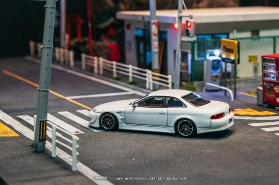 嵐 非売品 Tarmac Works 1/64 VERTEX Toyota Soarer JZZ30 White ヴェル