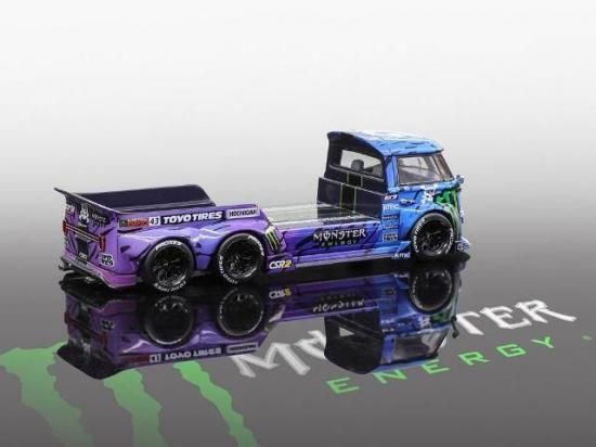 カスタムトレーラー ミニカー　 ピンクバン搭載 カスタムトレーラー ミニカー ピンクバン搭載
